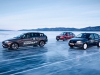 Новинки Lada установили два исторических рекорда скорости на льду Байкала