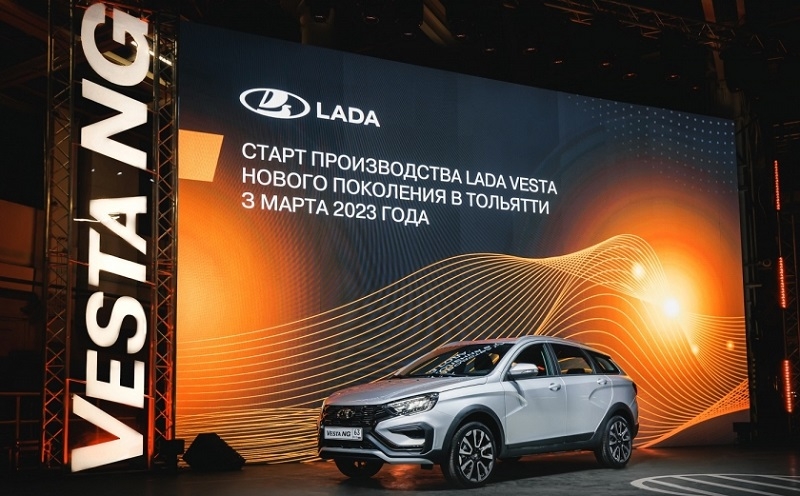 Продажи обновленной Lada Vesta начнутся в мае